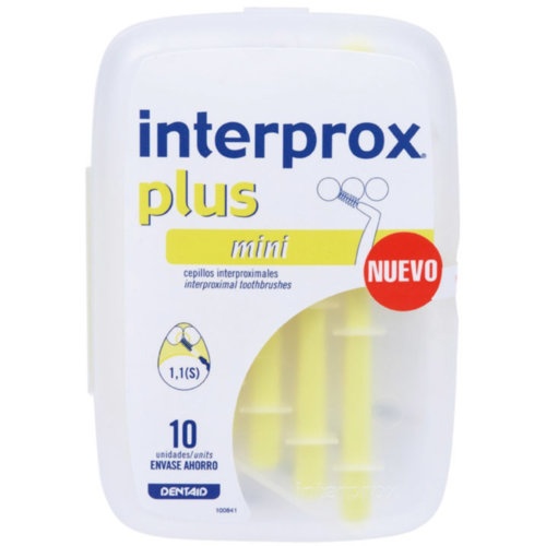 INTERPROX PLUS cepillo espacio interproximal (mini envase ahorro 10 u)