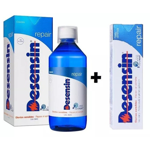 Desensin pack repair pasta 75 ml + colutorio 500 ml