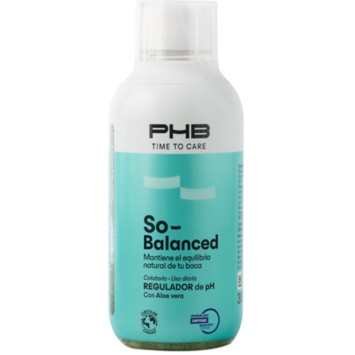 Phb time to care so balanced colutorio  1 botella 300 ml sabor menta suave