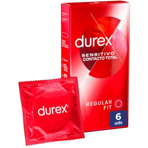 Durex sensitivo contacto total preservativos 6 unidades - preservativos
