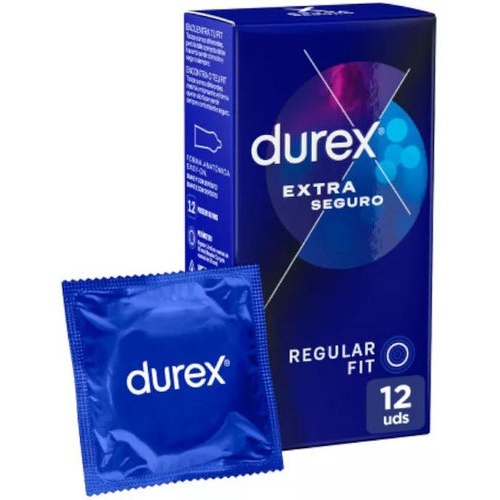 Durex extra seguro preservativos 12 unidades - preservativos