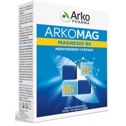 Arkomag magnesio b6  30 capsulas