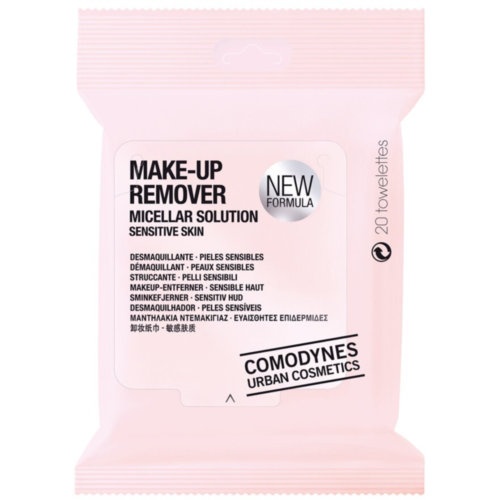 SENSITIVE SKIN comodynes micellar cleanser face and eyes (20 toallitas)