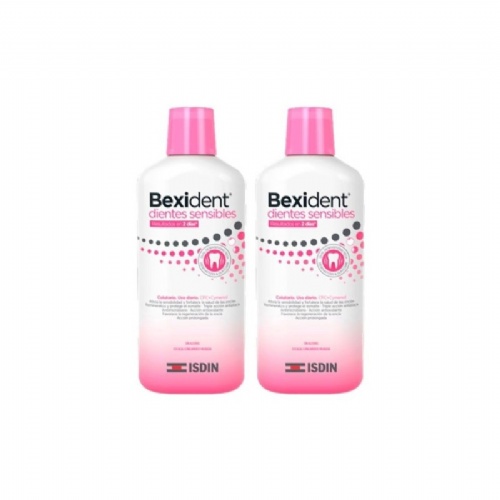 Bexident duplo dientes sensibles colutorio 500 ml formato ahorro