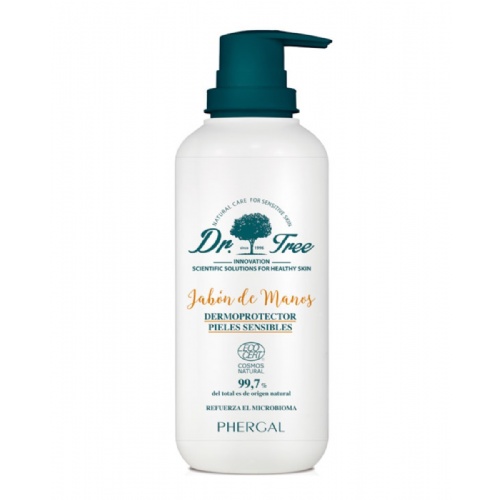 Dr. tree jabon de manos dermoprotector pieles sensibles  1 envase 400 ml