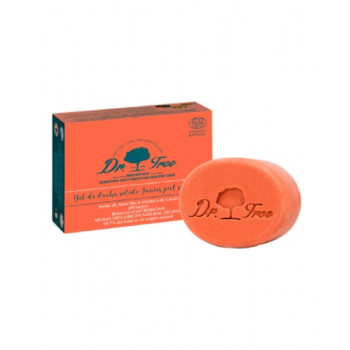 Dr. tree gel de ducha solido junior piel sensible  1 pastilla 75 g