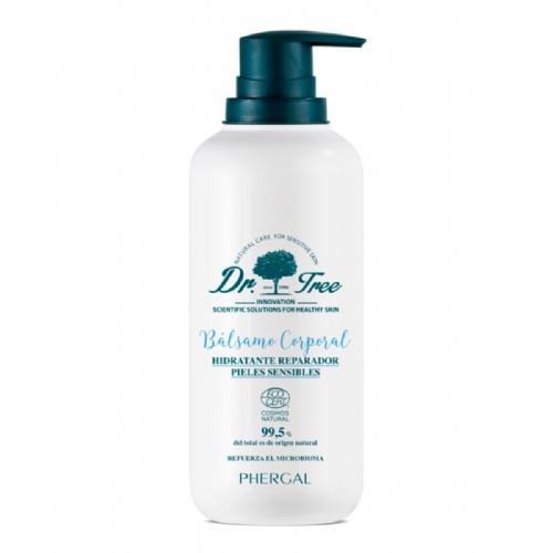 Dr. tree balsamo corporal hidratante reparador pieles sensibles  1 envase 400 ml
