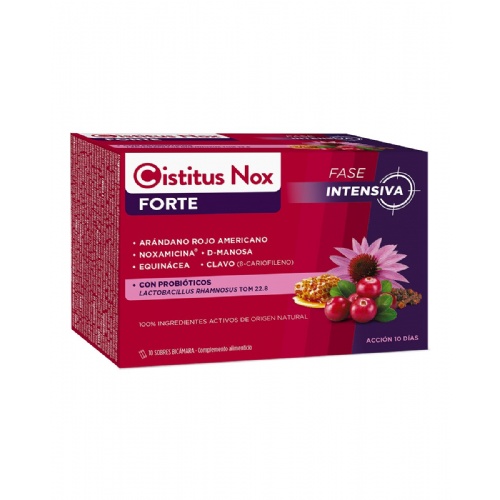 Cistitus nox forte probioticos  10 sobre bicamara