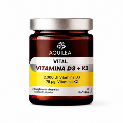 Aquilea vitals vitamina d3 + k2 90 caps