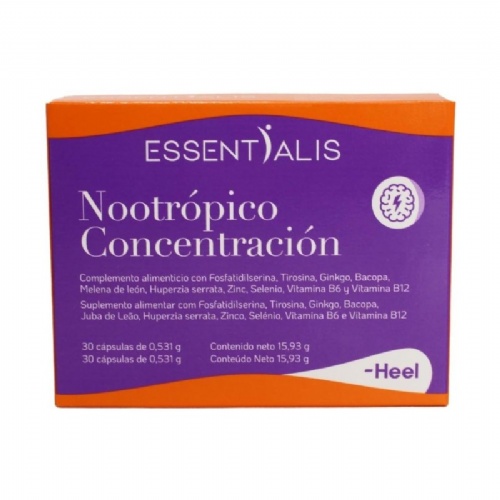 Essentialis nootropico concentracion  30 capsulas