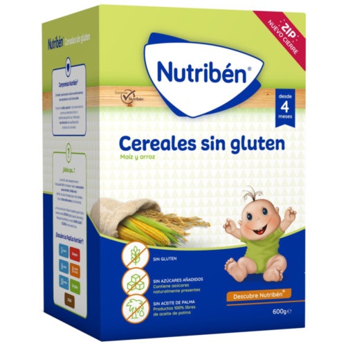 nutriben cereales sin gluten papilla (600 g)