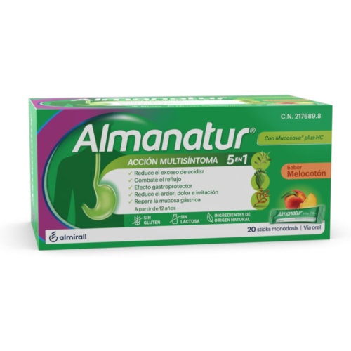 Almanatur melocoton 20 sob