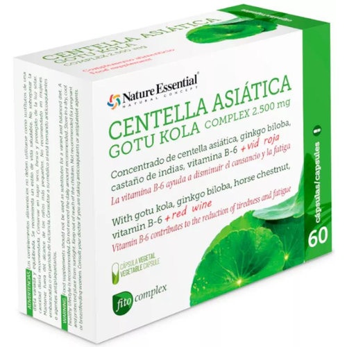 Biodis centella asiatica (complex) 2500 mg. (ext. seco) 60 veg caps