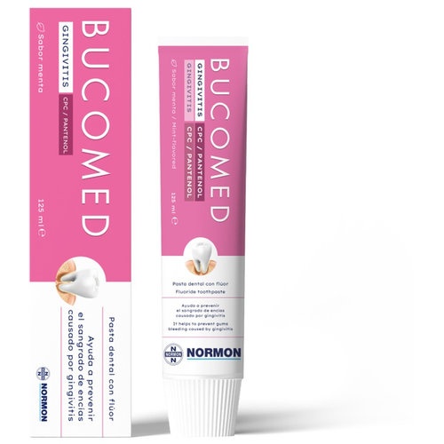 Bucomed pasta gingivitis  1 tubo 125 ml sabor menta