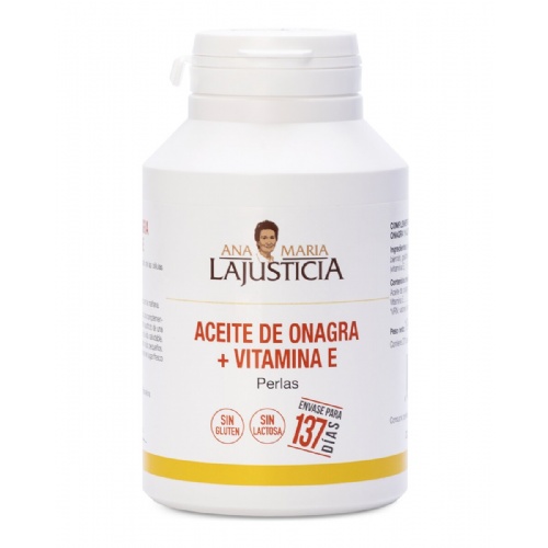 Aceite de onagra + vitamina e ana maria lajusticia 275 perlas - ana maria lajusticia