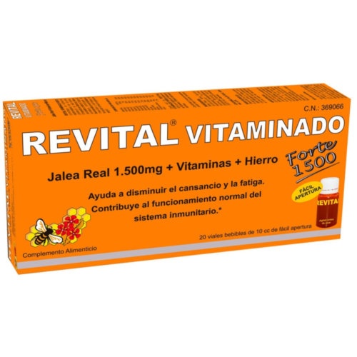 revital vitaminado fte amp bebible (10 viales)
