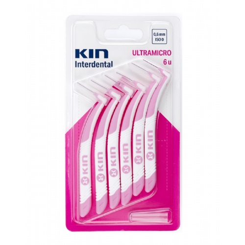 Cepillo interdental kin ultramicro 6 unidades - kin