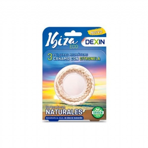 Dexin pulsera aromatica citronela eco  3 unidades ibiza