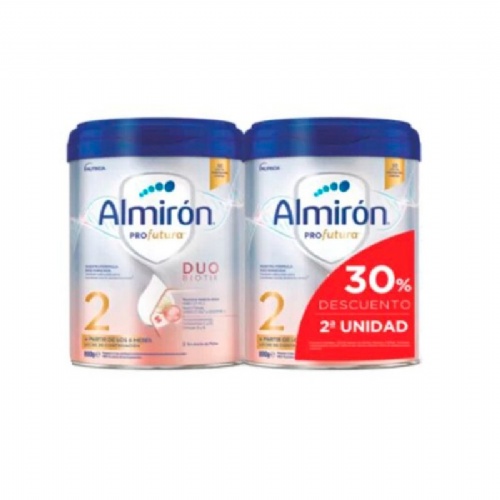 Almiron profutura 2  2 envases 800 g duobiotik bipack pack ahorro