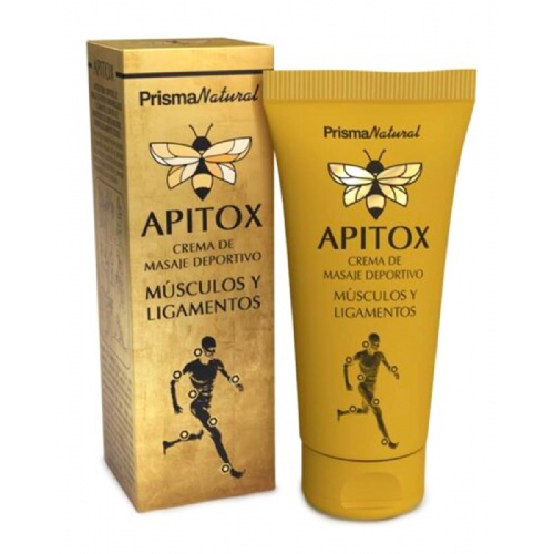 Apitox crema de masaje deportivo musculos y ligamentos  1 envase 60 ml