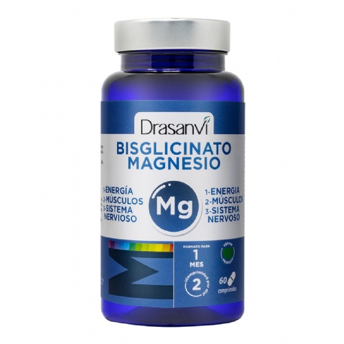 Mineral bisglicinato de magnesio drasanvi  60 comprimidos