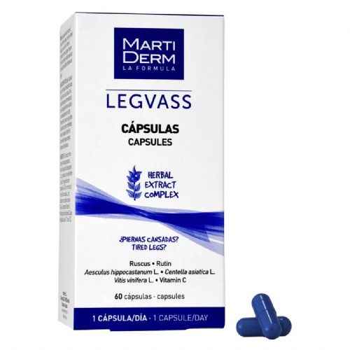 Martiderm legvass oral  60 capsulas