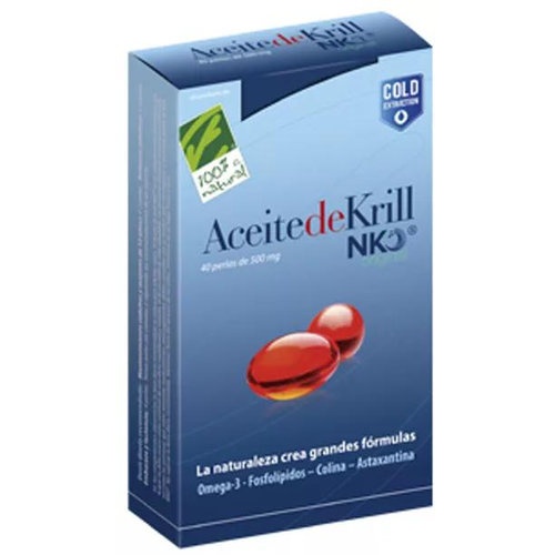Aceite de krill nko  40 perlas