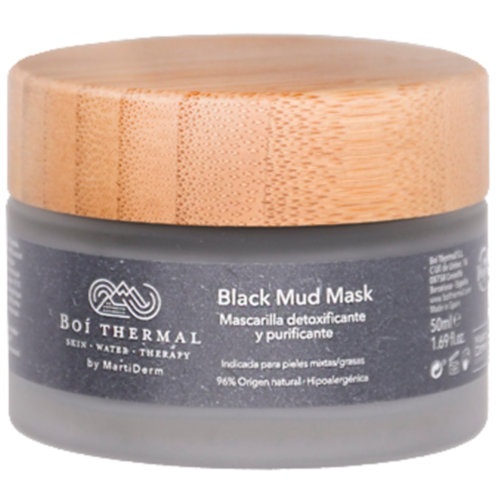 Boi thermal black mud mask  1 envase 50 ml