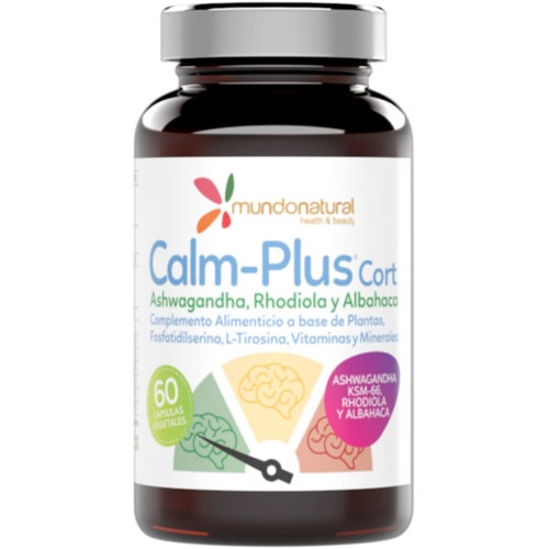Calm plus cort  60 capsulas vegetales