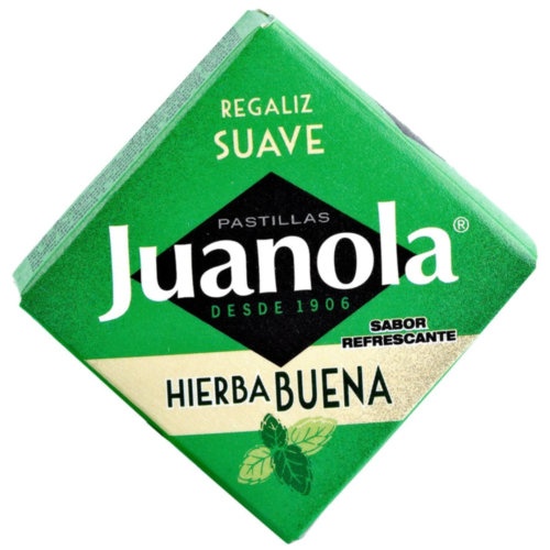 juanola pastillas hierbabuena (5.4 g)