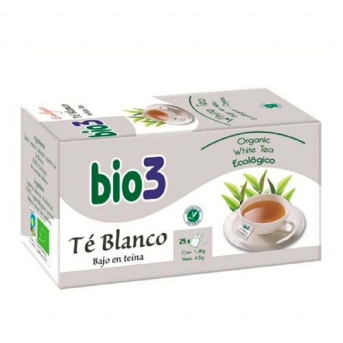 Bio3 te blanco  25 filtros 2 g