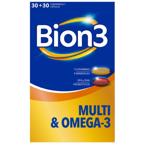 Bion3 multi & omega-3 30 comp + 30 caps