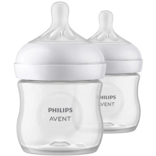 Biberon anti-colic philips avent natural response + 0 meses 2 unidades 125 ml doble - philips avent 