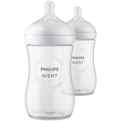 Biberon anti-colic philips avent natural response + 1 mes 2 unidades 260 ml doble - philips avent na