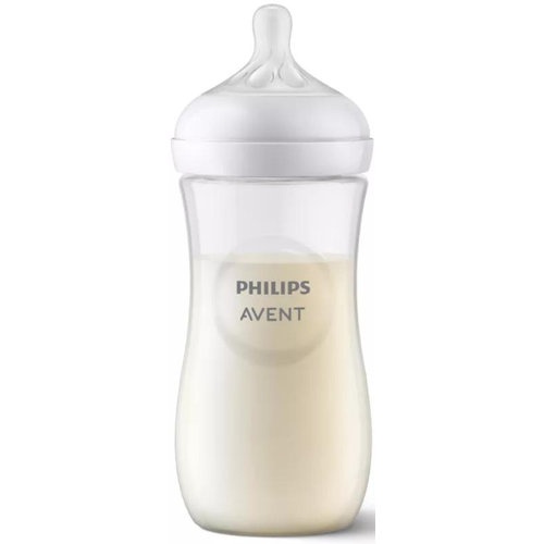 Biberon anti-colic philips avent natural response + 3 meses 1 unidad 330 ml - philips avent natural 