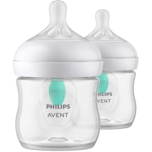 Biberon anti-colic philips avent natural response air free + 0 meses 2 unidades 125 ml doble - phili