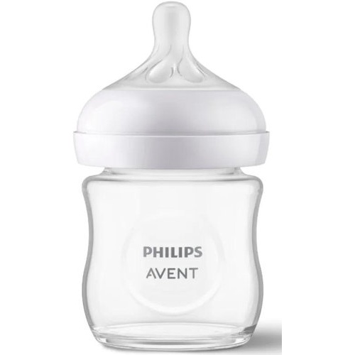Biberon anti-colic cristal philips avent natural response + 0 meses 1 unidad 120 ml - philips avent 