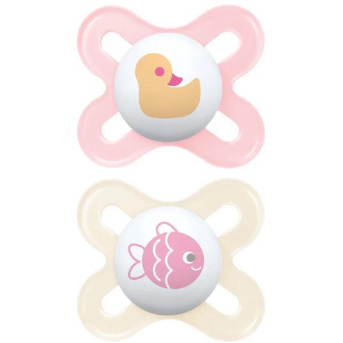 Chupete silicona fisiologico mam start 0 - 2 meses r pack doble - mam start