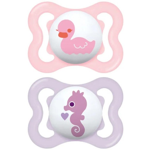 Chupete silicona simetrica mam air 2 - 6 meses r pack doble - mam air