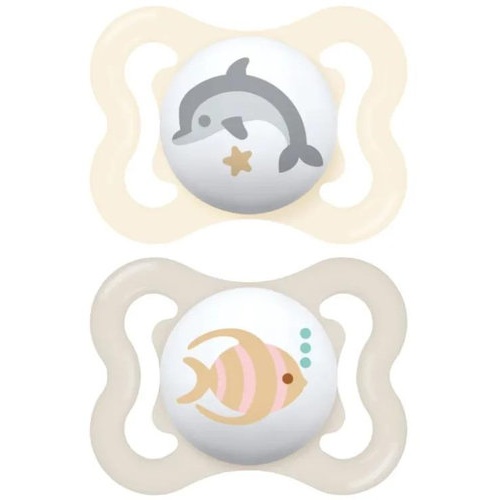 Chupete silicona simetrica mam air 2 - 6 meses n pack doble - mam air