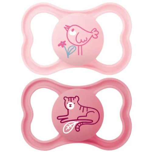 Chupete silicona simetrica mam air + 16 meses matt r pack doble - mam air