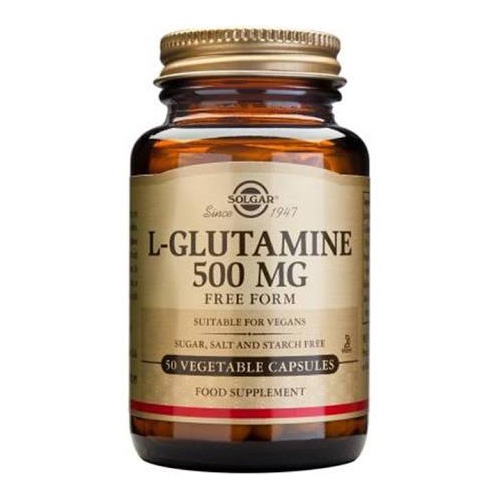 Solgar l glutamina 500 mg  50vegicsolgar l gluta