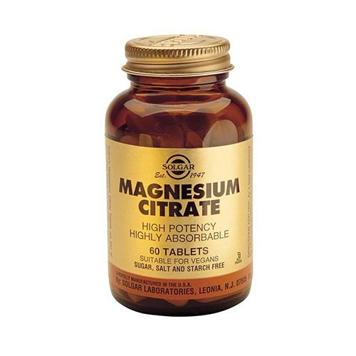 CITRATO MAGNESIO 60 COMP SOLGA