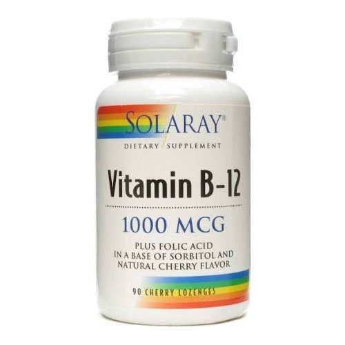 Vit b12+ ac folico 90tab solar