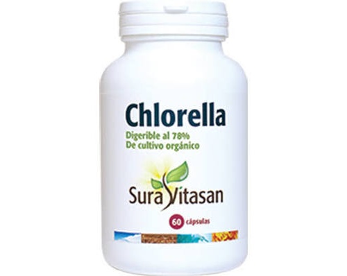 Chlorella 455 mg 60 caps sura