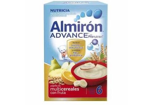 almiron multicereales con fruta advance (500 g)