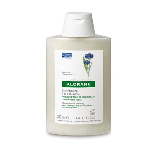 klorane champu reflejos plateados a la centaurea (200 ml)