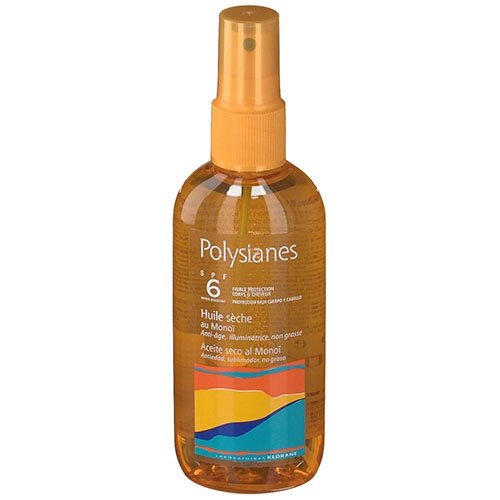 Polysianes spf  6 aceite seco - klorane protecci
