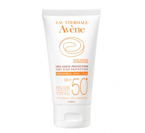 avene spf 50+ crema pantalla fisica (50 ml)
