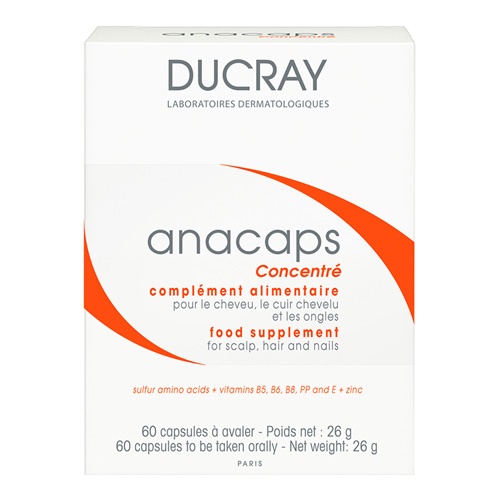DUCRAY anacaps reactiv cabello y uñas (30 caps)
